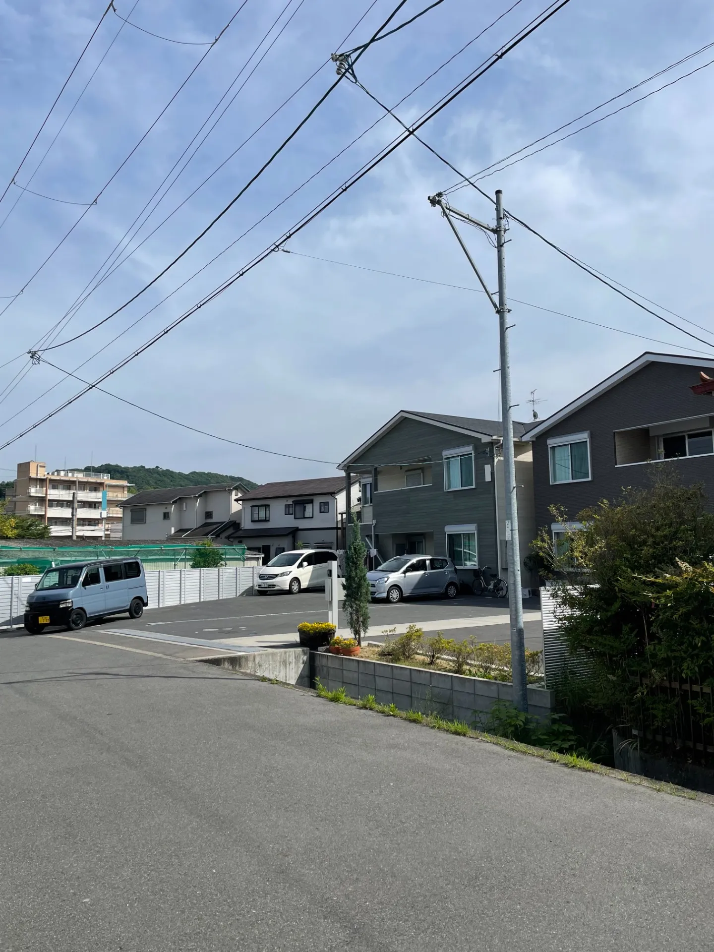 【錦織】グループホームの駐車場【富田林市】