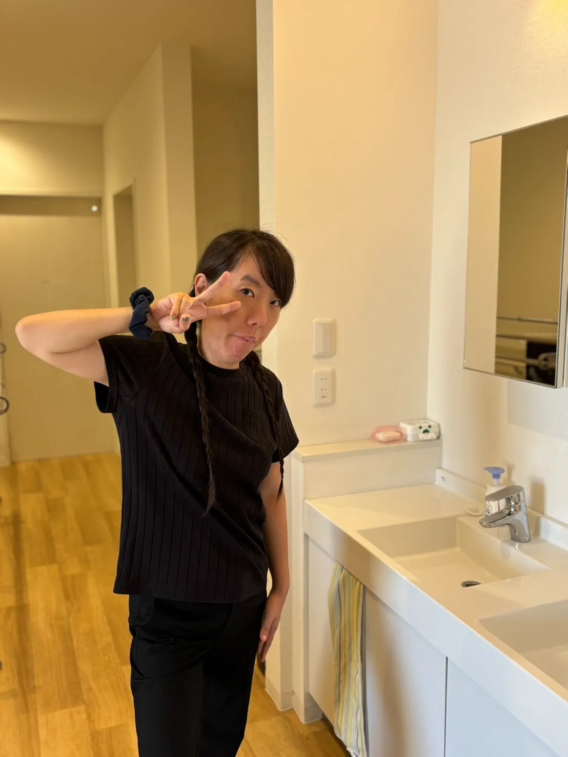 【黒コーデでバッチリ決めて♪】