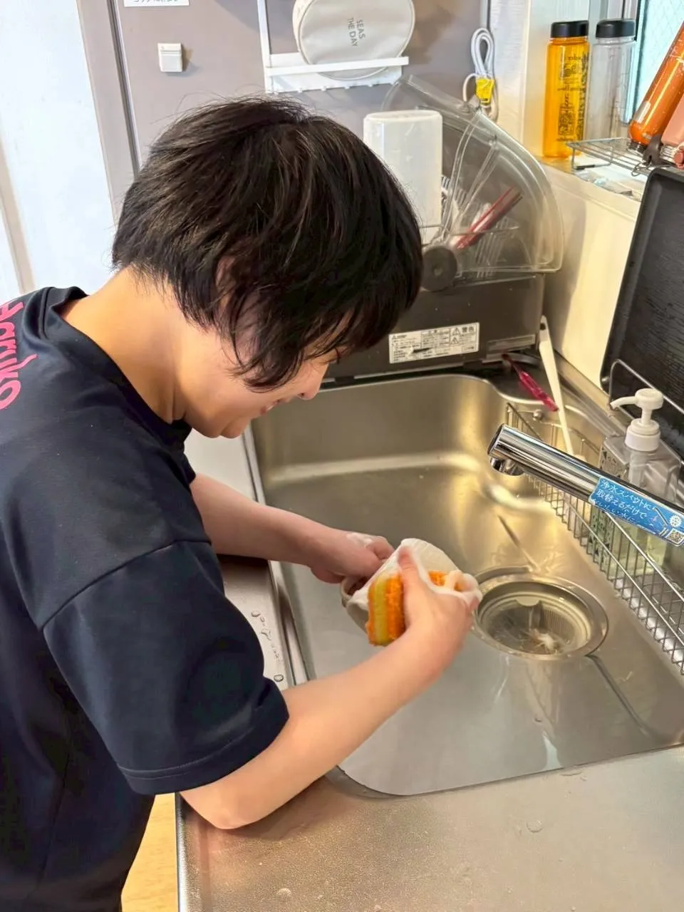 【昨日の昼食後の素敵なひとコマ(^^♪】