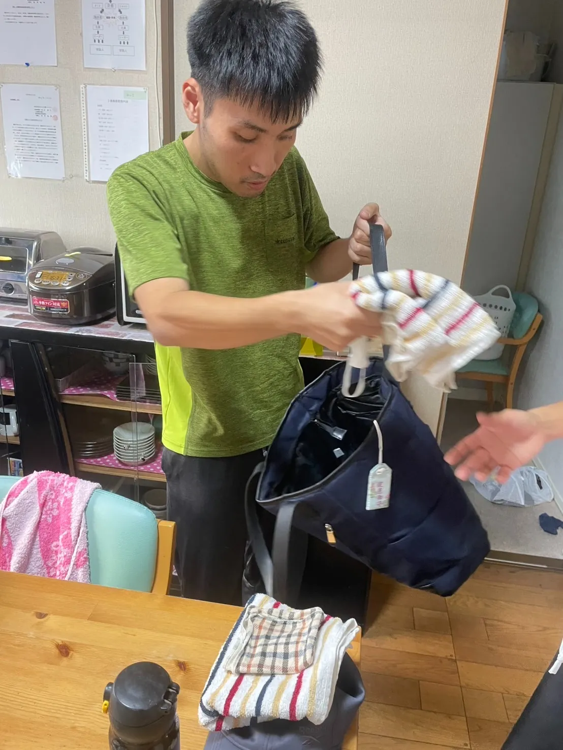 【一日の締めくくりは、明日への準備から】