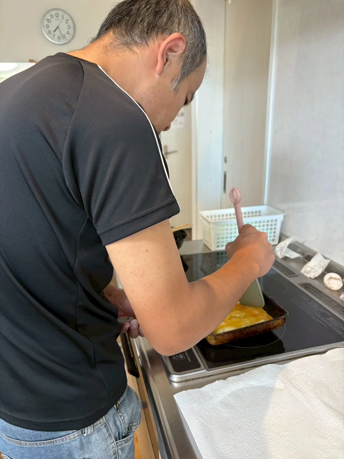 【今日も自分でお弁当づくり♪】