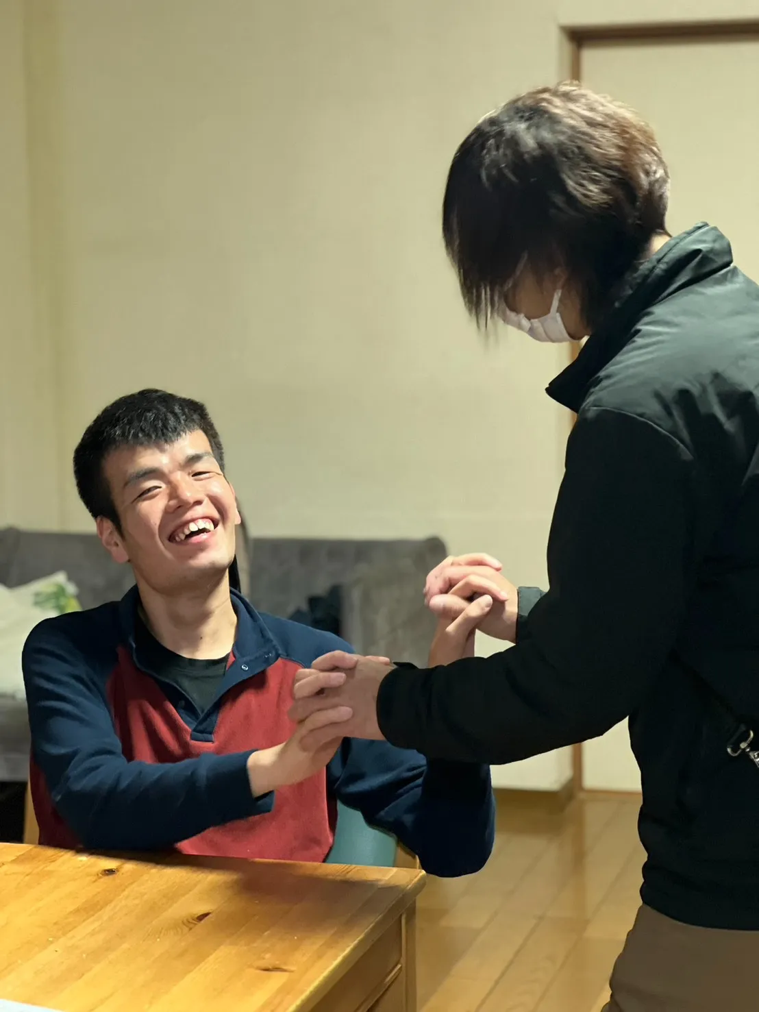 【利用者様の笑顔がパワーになります♪】