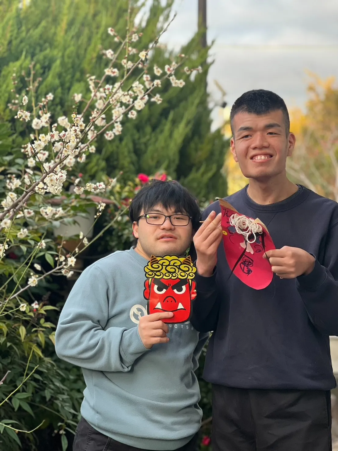 【節分のひとコマ 〜笑顔と春の気配〜】