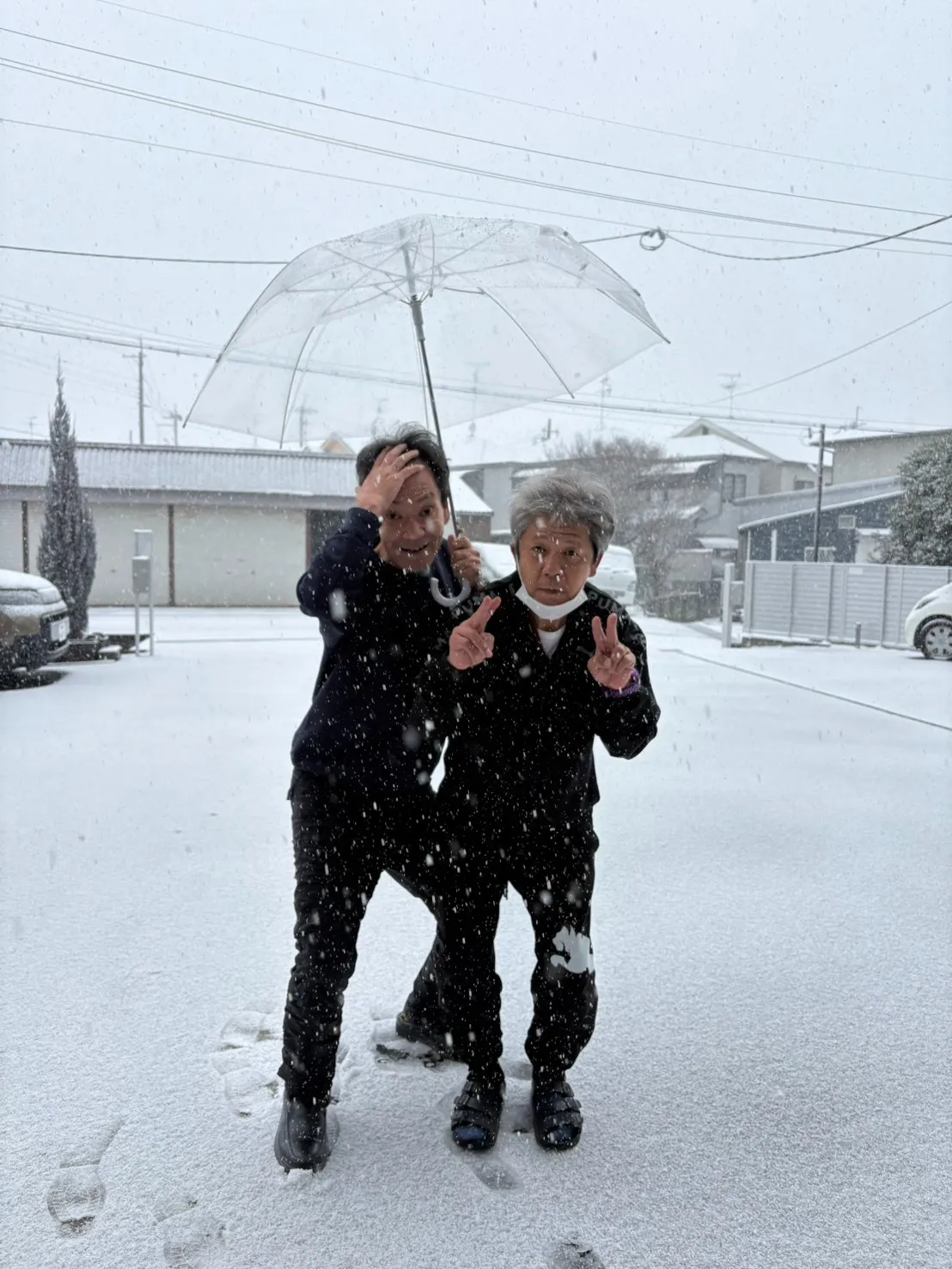 【真っ白な景色と、雪の日の特別な時間♪】