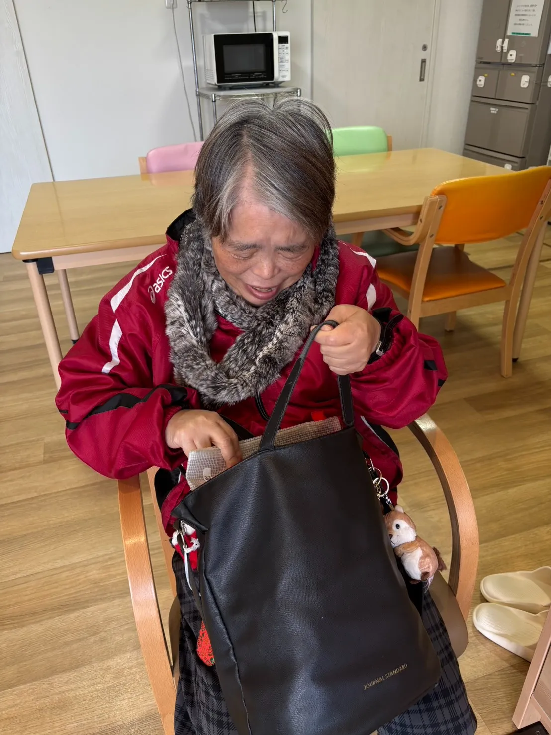 【忘れ物チェックもばっちり♪安心の朝時間(^^)/】