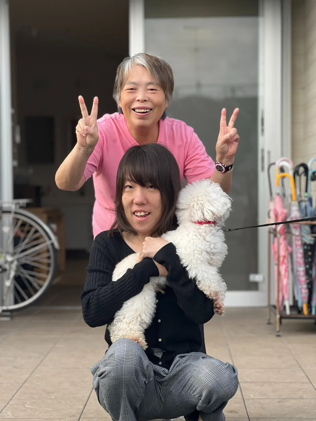 【ワンちゃんと一緒に記念写真🐶】