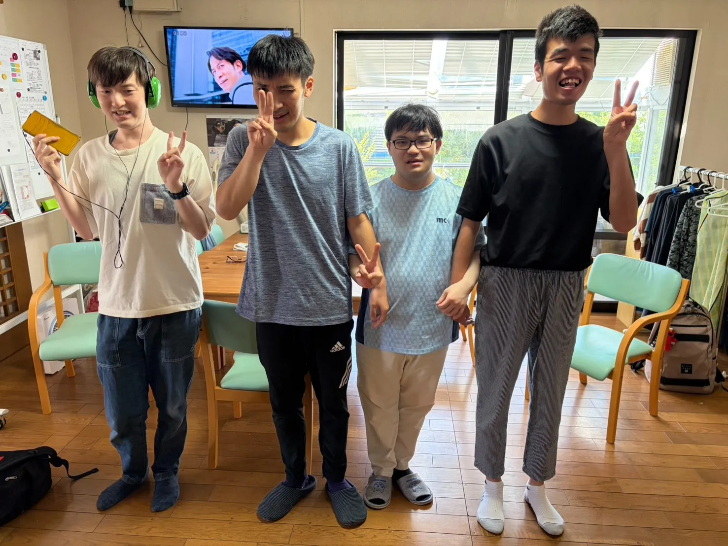 朝の様子です😊