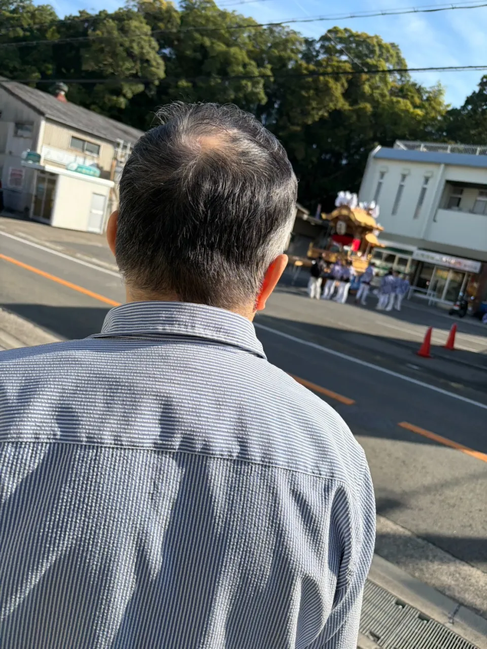 だんじりの音に誘われて♪お祭りを楽しむひととき